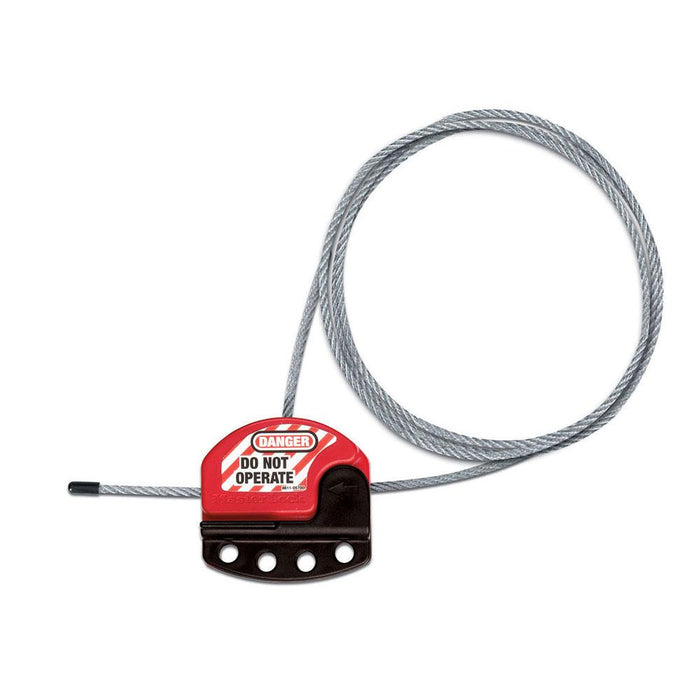 Master Lock S806 3ft - 24ft Long Adjustable Cable Lockout-HodgeProducts.com