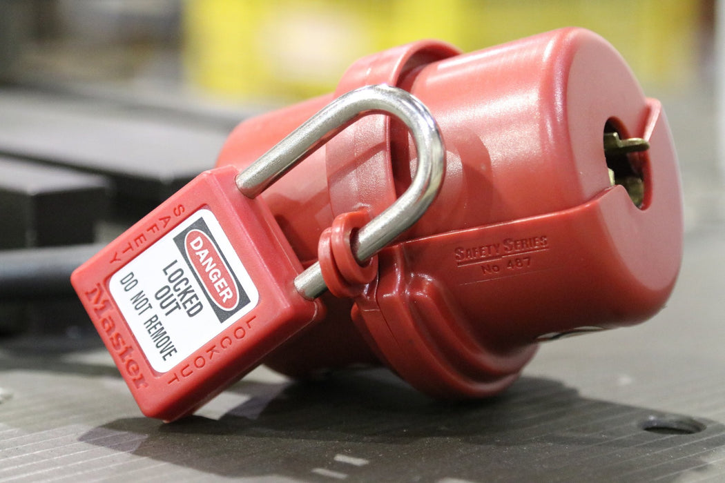 Master Lock 410 Zenex™ Thermoplastic Safety Padlock, 1-1/2in (38mm) Wide with 1-1/2in (38mm) Tall Shackle-Keyed-Master Lock-MasterLocks.com