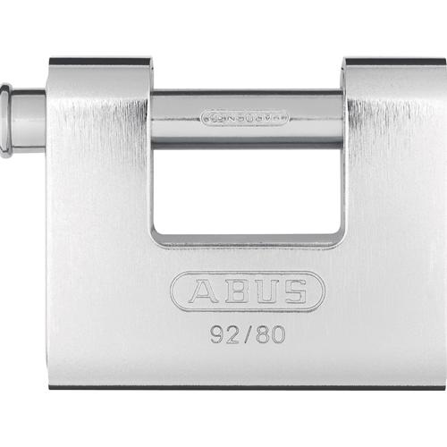 ABUS 92/80 Monoblock Solid Brass Padlock-AbusLocks.com